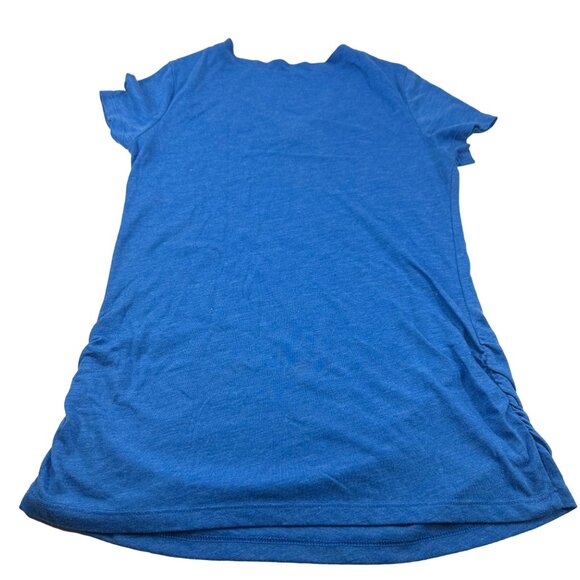 Athletic Works Women's Size Medium 8-10 T-Shirt V Neck Blue Preowned - Picture 2 of 10